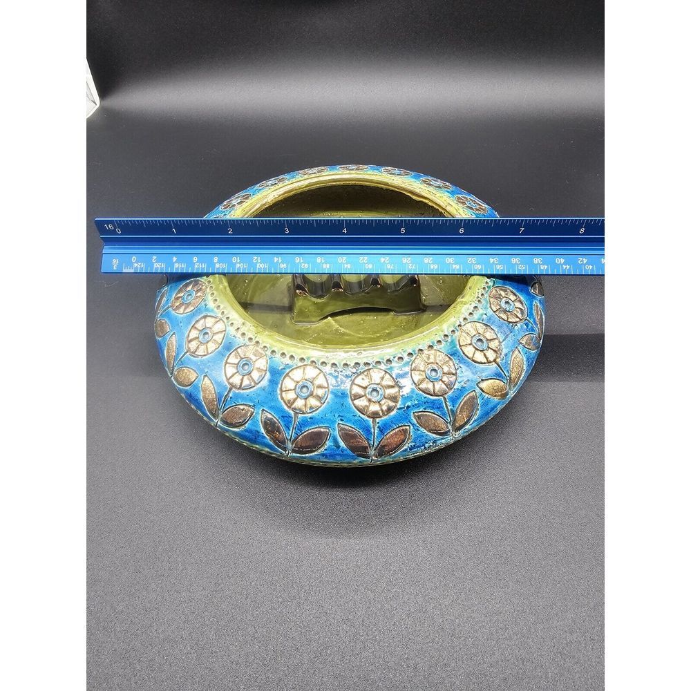 1960s‎ Aldo Londi Bitossi Rosenthal Netter Ashtray Floral Italy - Picture 6 of 9